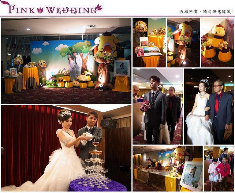 ＜竟成＆于婷＞可愛度超標的布丁婚禮  (桃園)