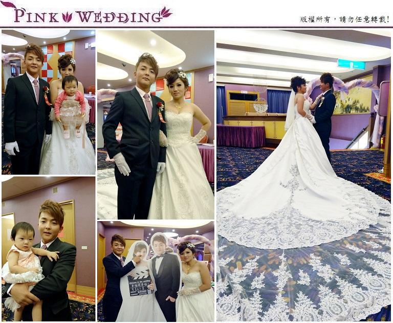 ＜聖育＆千慧＞婚禮淘金客笑呵呵上台報到  (桃園)