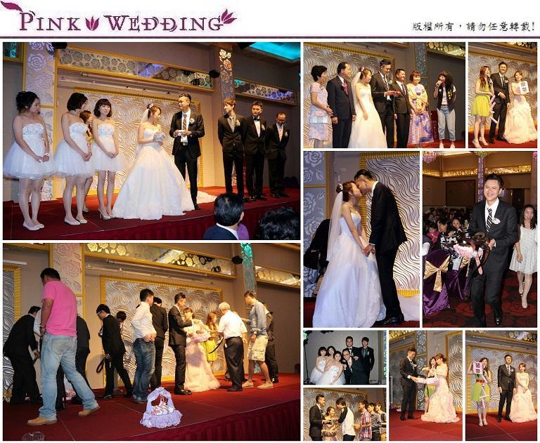 ＜維倫＆嘉玲＞為新郎寬衣解帶的婚禮舞台  (新北)